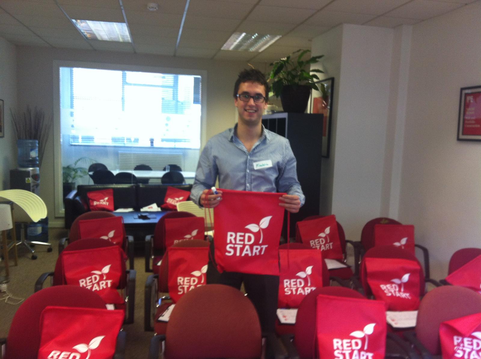 RedSTART founder Freddie Ewer