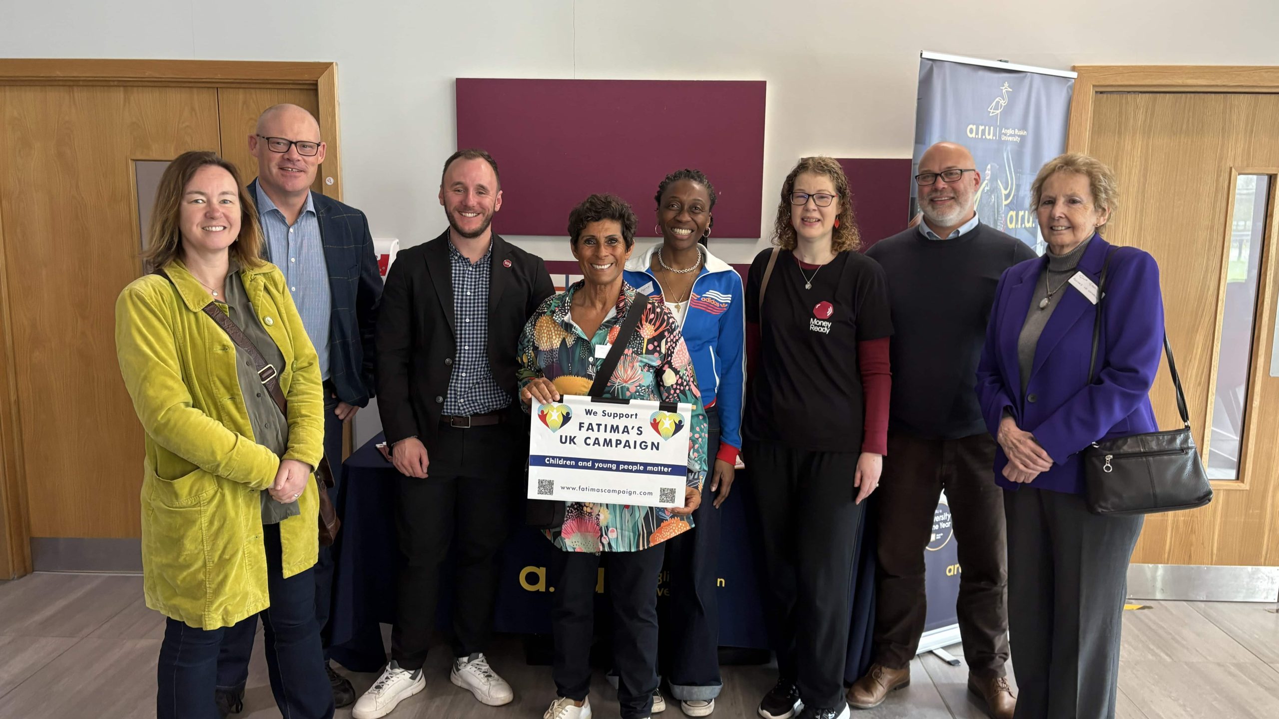 Money Ready team at the care leavers event in Essex