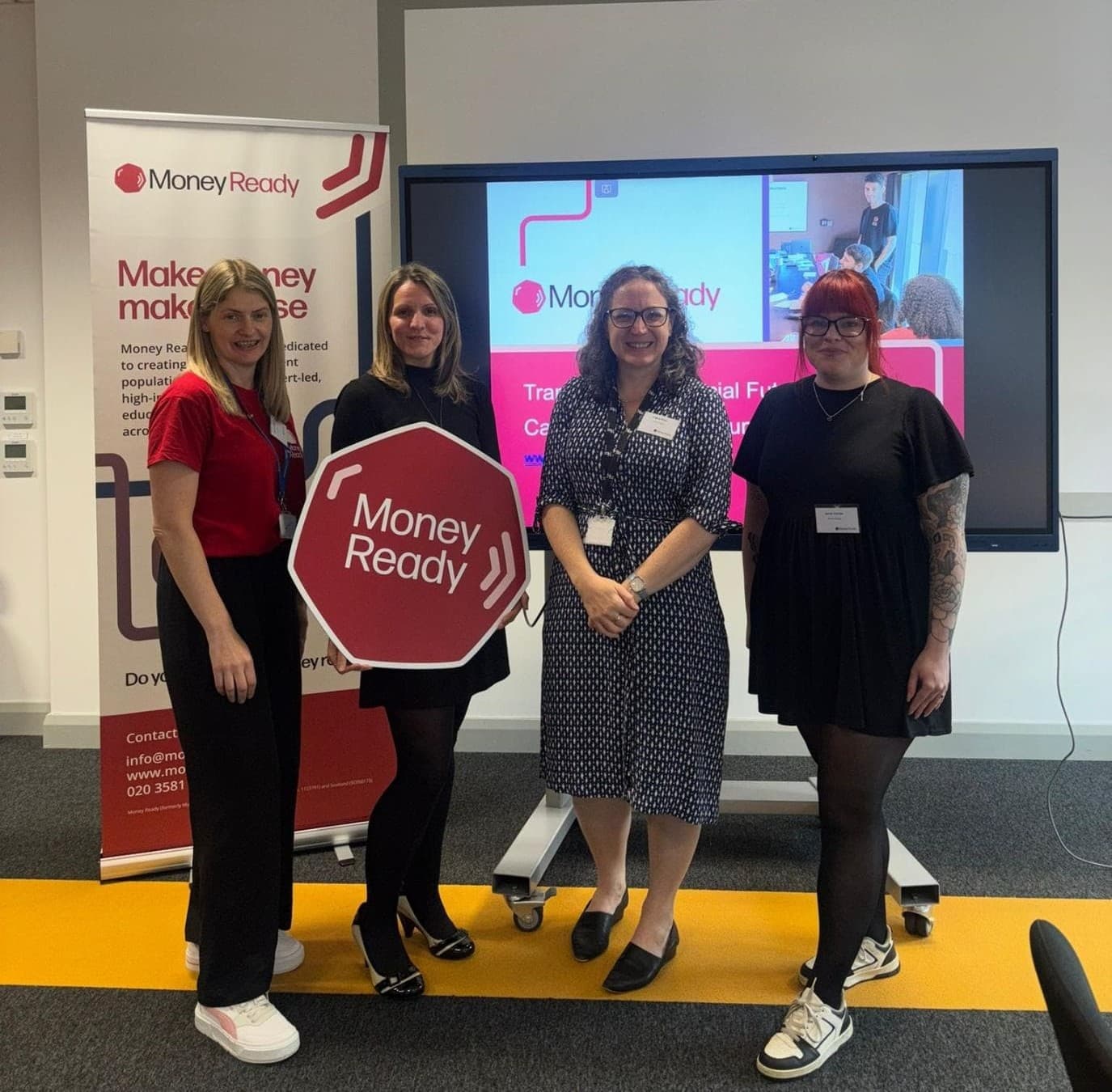 Guests and speakers at Money Ready's NI roundtable event